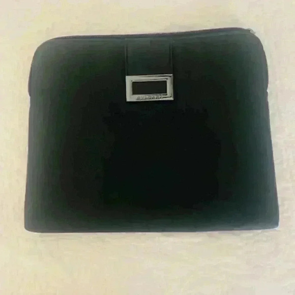 BVLGARI Black CLUTCH Bag Tablet Cosmetic ACCESSORIES Bag - Picture 5 of 7